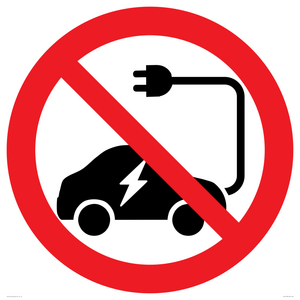P934 Prohibition: No electric vehicle charging